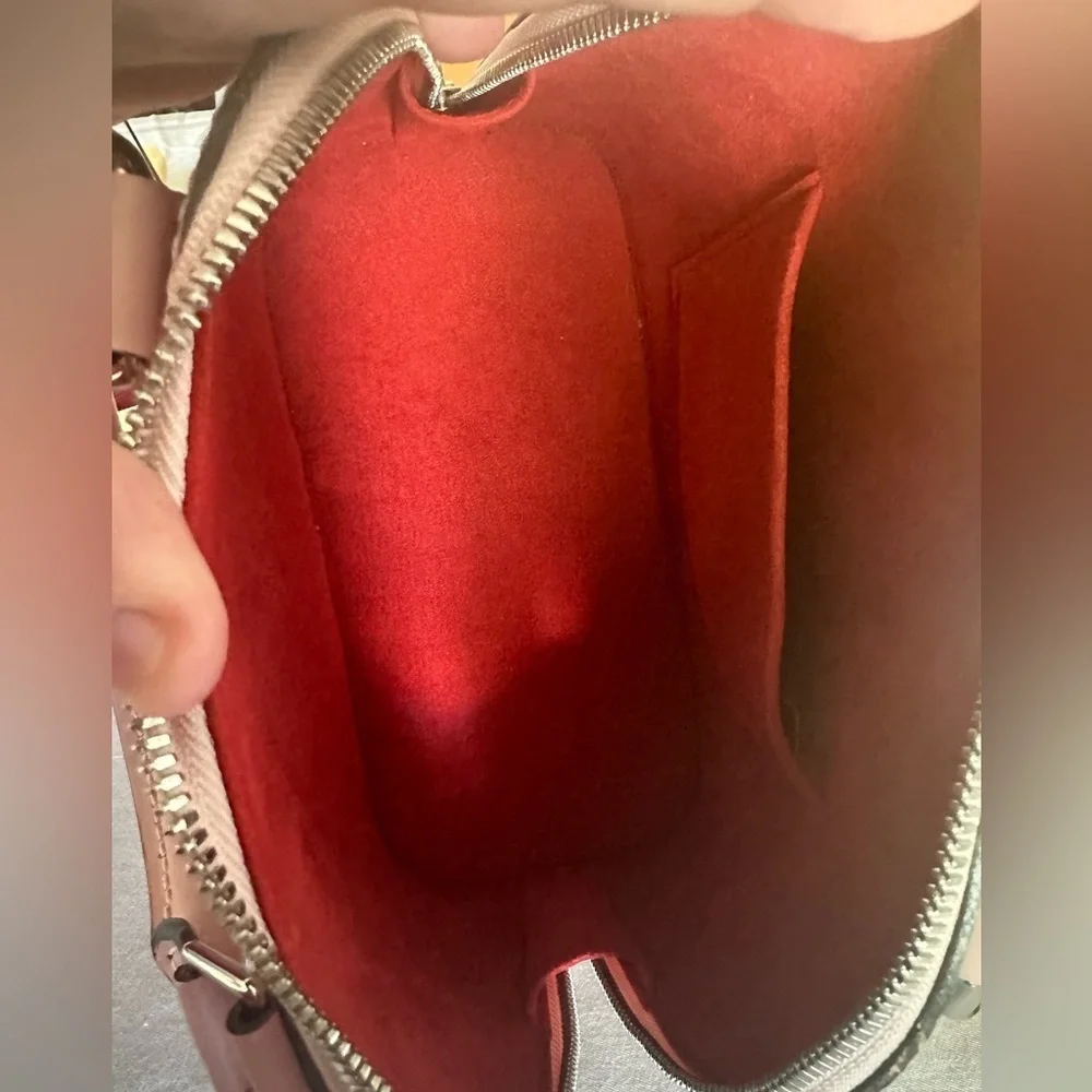 Authentic Louis Vuitton Alma BB Rose Ballerinas w/ red and white.Limited Edition - Picture 13 of 14